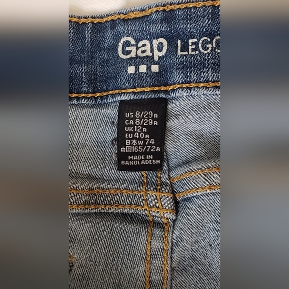 Gap Women's Legging Style‎ Denim Jeans Size 8 or 29 - Picture 4 of 6